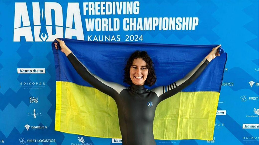 Українка виборола золото на чемпіонаті світу з фрідайвінгу