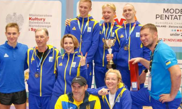 Україна здобула три нагороди на молодіжному чемпіонаті Європи з сучасного п'ятиборства
