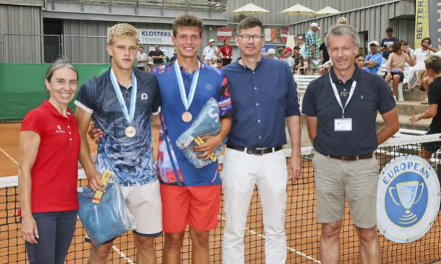 Українські тенісисти стали бронзовими призерами чемпіонату Європи