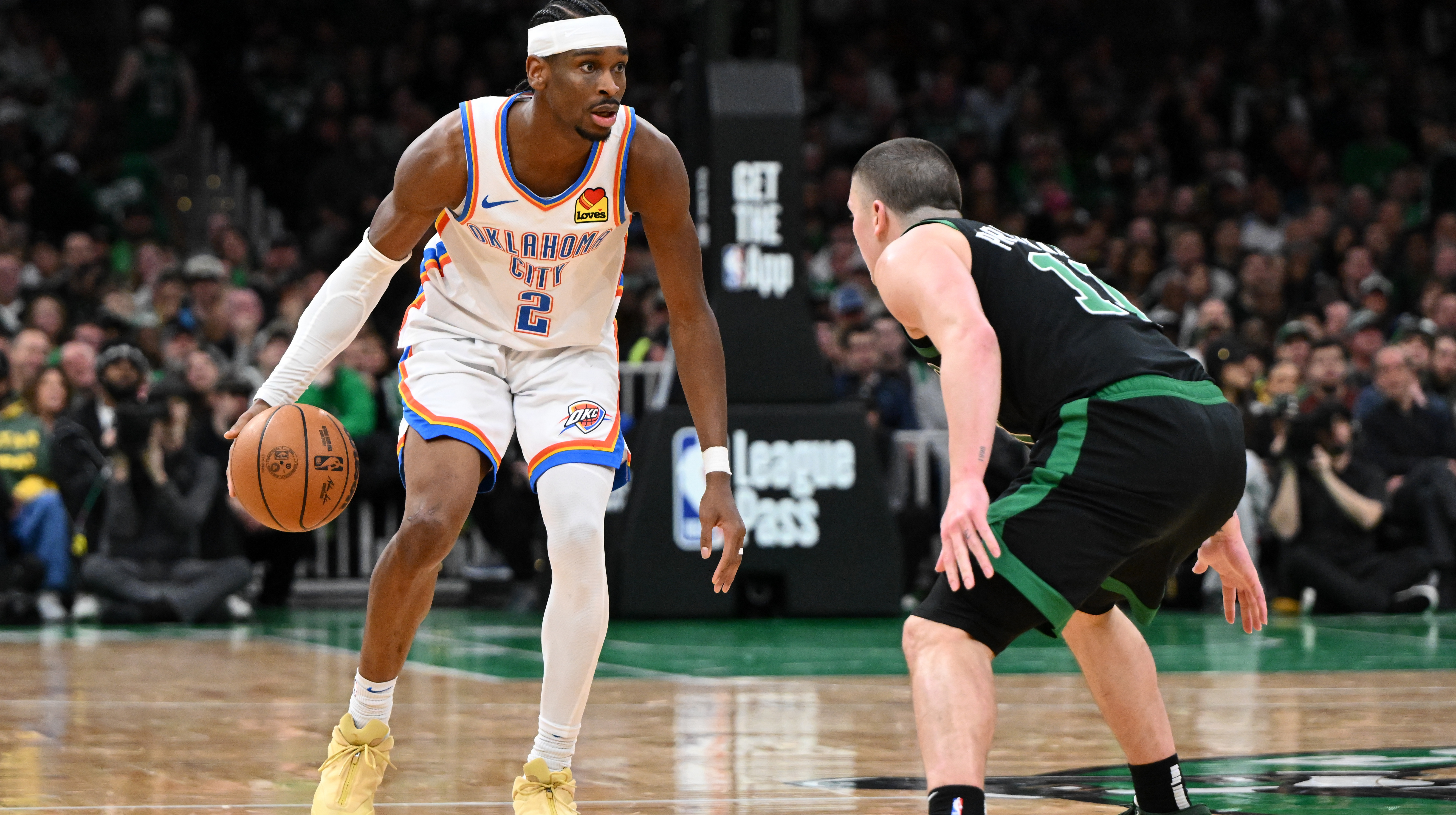 Гилджес-Александер вышел на чистое второе место по количеству матчей подряд с 20 и более набранными очками