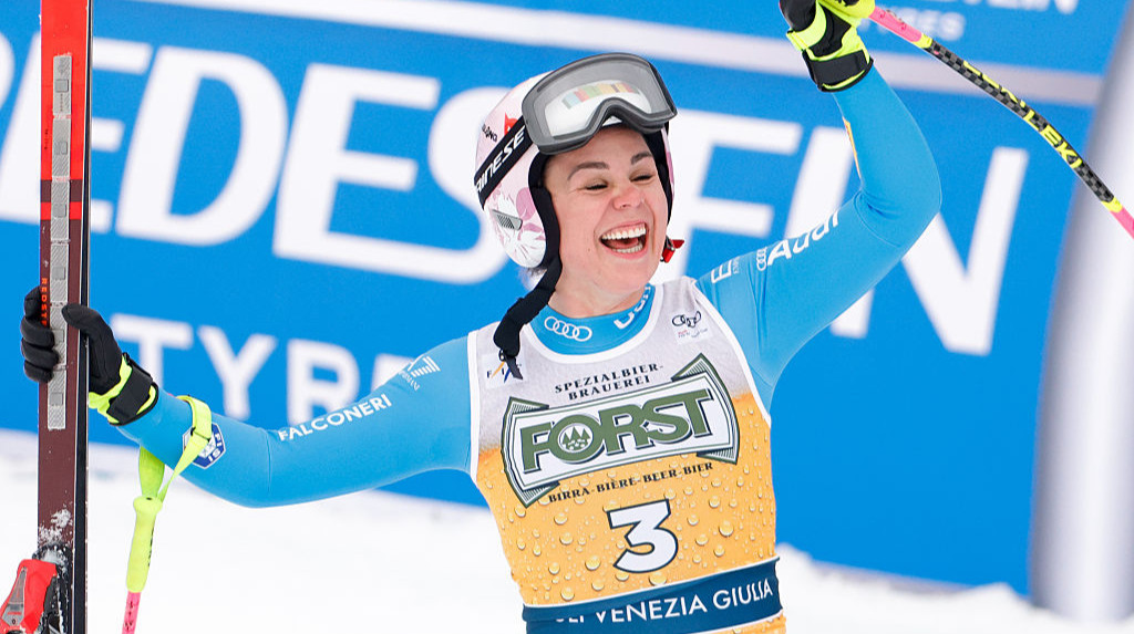 Гірські лижі. Ніколь Делаго здобула першу перемогу на Кубку світу