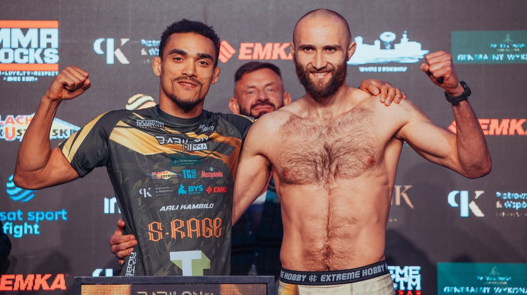 Украинский боец нокаутировал поляка Пезду на турнире ММА