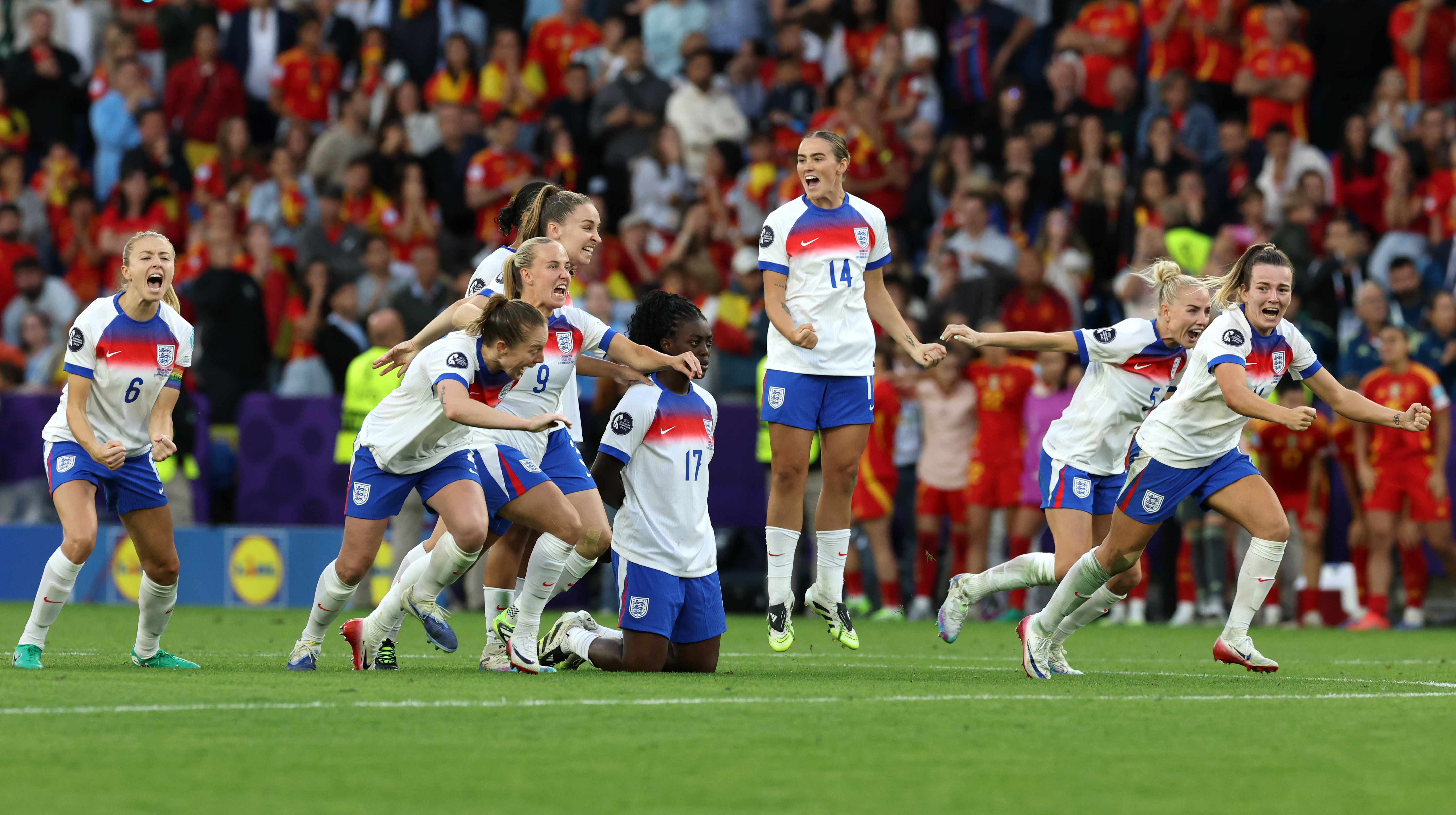 Англія в серії пенальті перемогла Іспанію та вдруге поспіль виграла чемпіонат Європи серед жінок