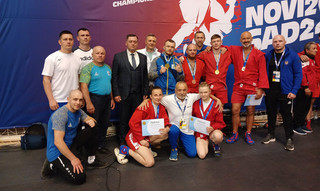Збірна України здобула 13 нагород на чемпіонаті Європи з самбо
