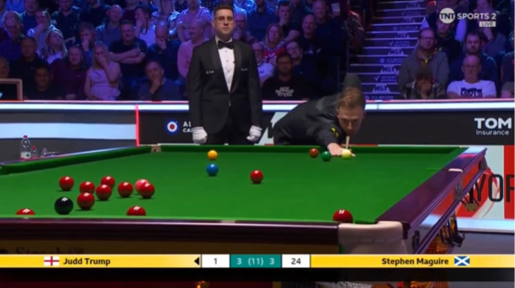 It's not funny: болельщик громко чихал во время игры UK Championship 2025, чем разгневал Трампа