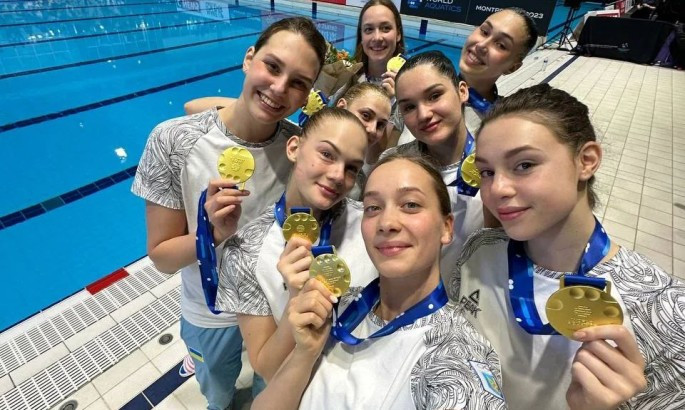 Збірна України здобула золото на етапі Кубка світу з артистичного плавання