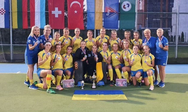 Збірна України U-18 вигрла чемпіонат Європи з хокею на траві