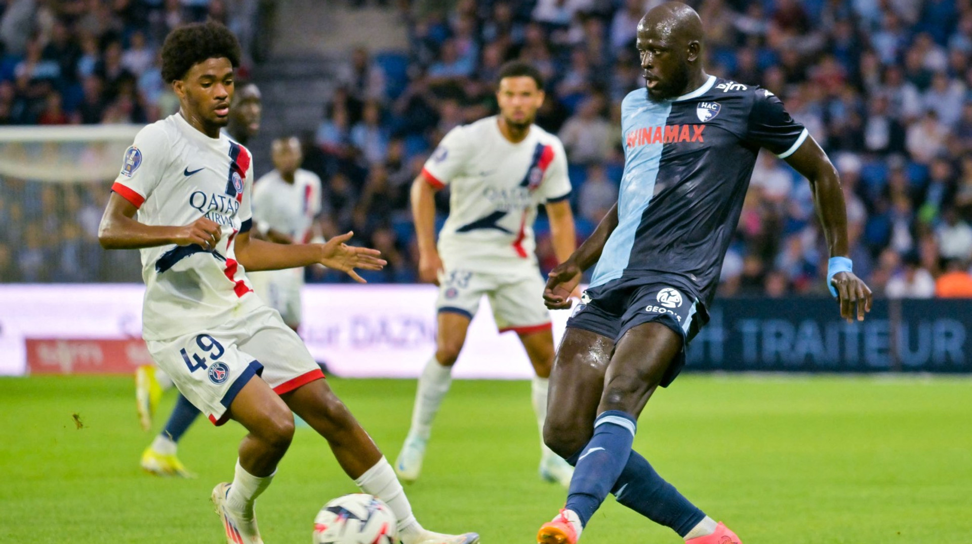 PSG beat Le Havre in the 1st round of Ligue 1, scoring three goals with 5 minutes to go | Football