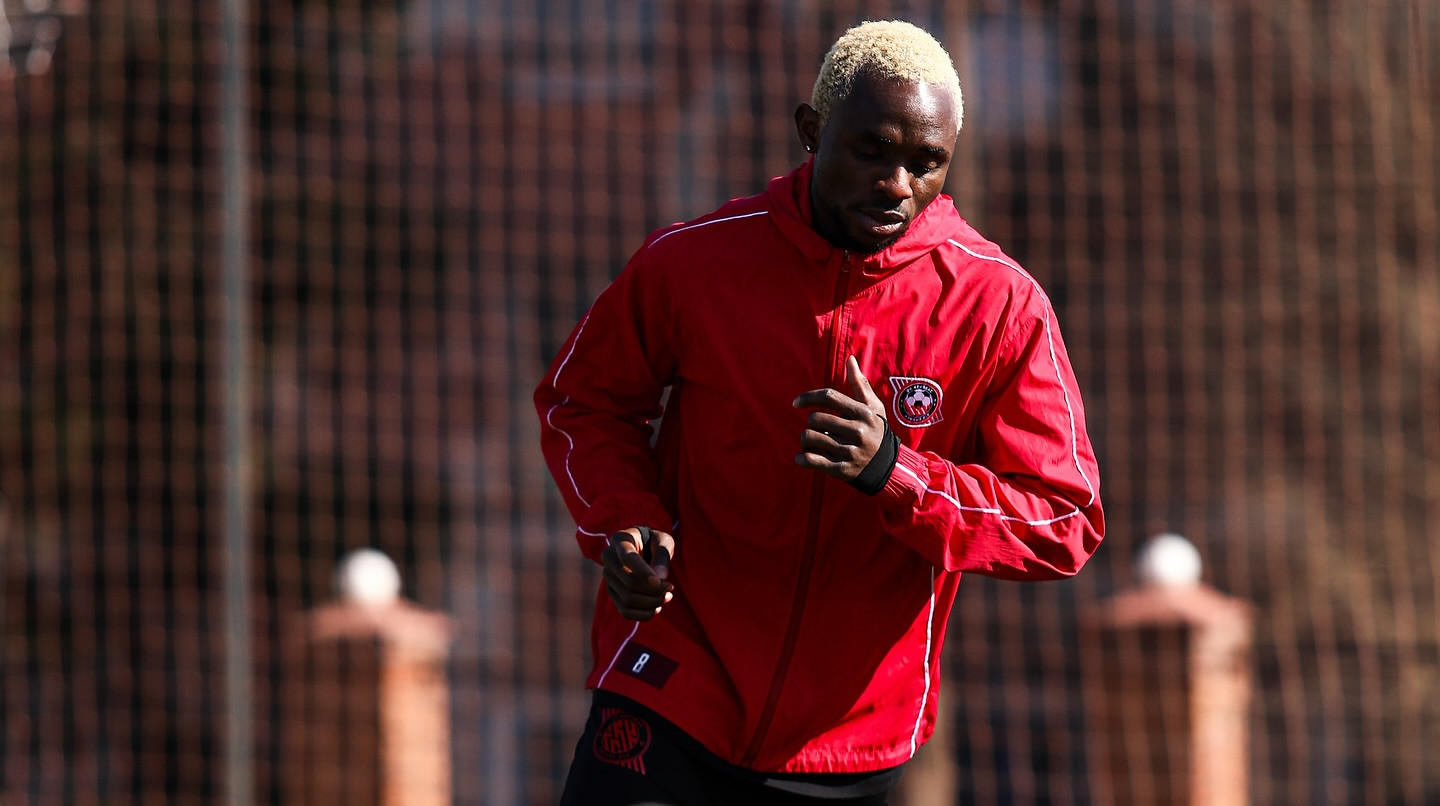 Нигерийский новичок Кривбасса провел первую тренировку с украинским клубом