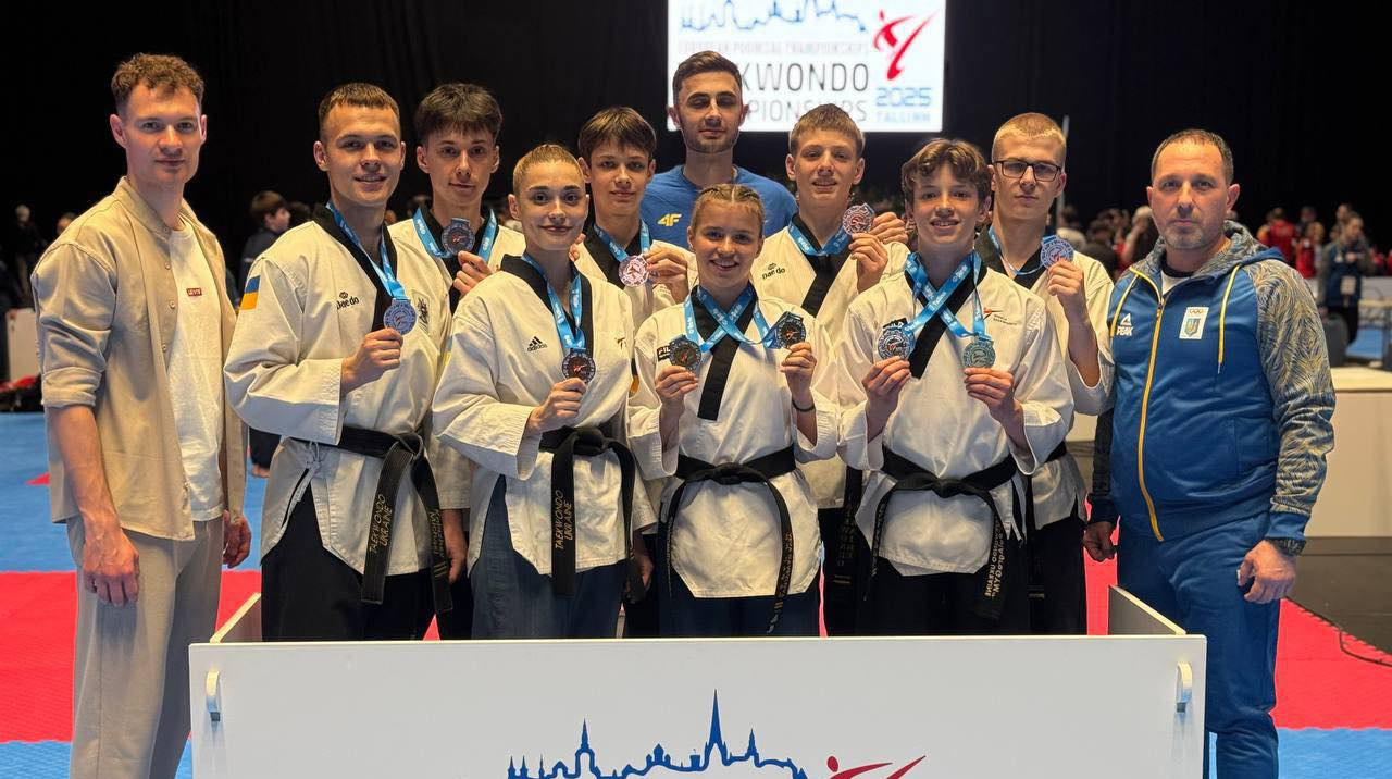Українські тхеквондисти здобули 2 золоті медалі на чемпіонаті Європи