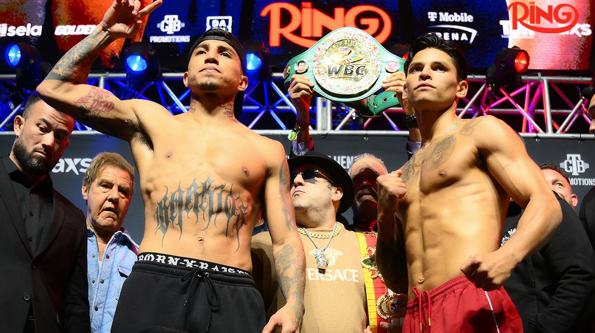 Гарсия и Барриос прошли взвешивание накануне боя