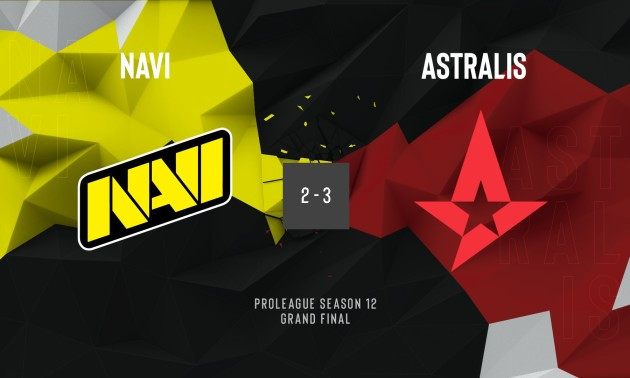 Astralis виграла у NaVi ESL Pro League, програючи 0:2 у фіналі