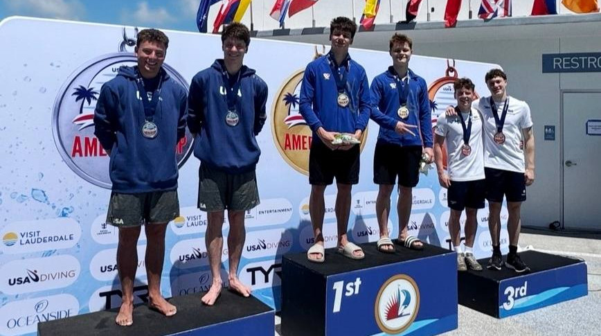Українці здобули перші медалі на Кубку США зі стрибків у воду