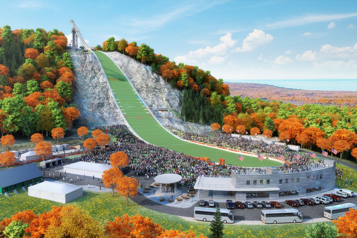 Проєкт трампліну в Айронвуді