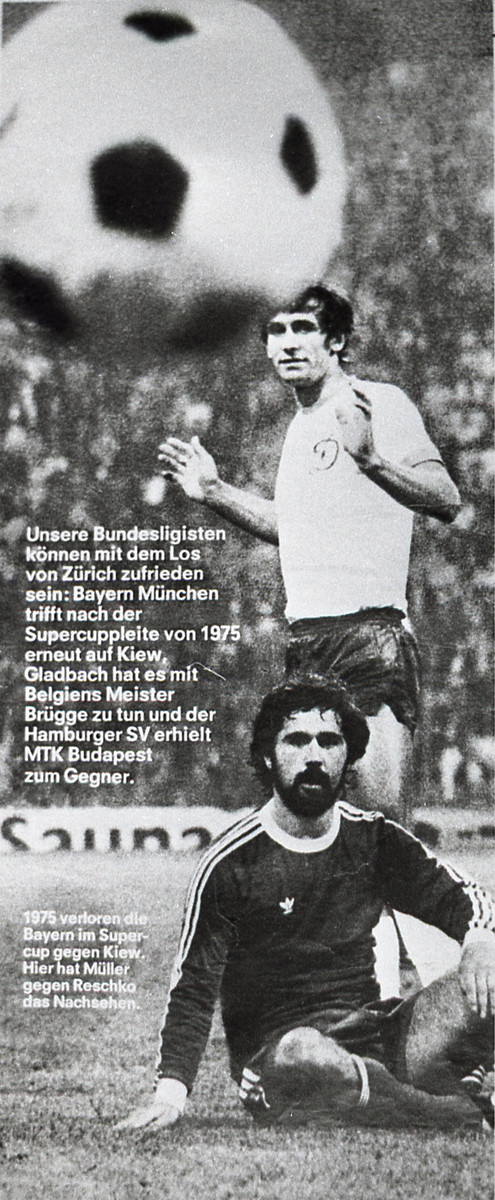 Стефан Решко (стоїть) приборкав легендарного Герда Мюллера (сидить)