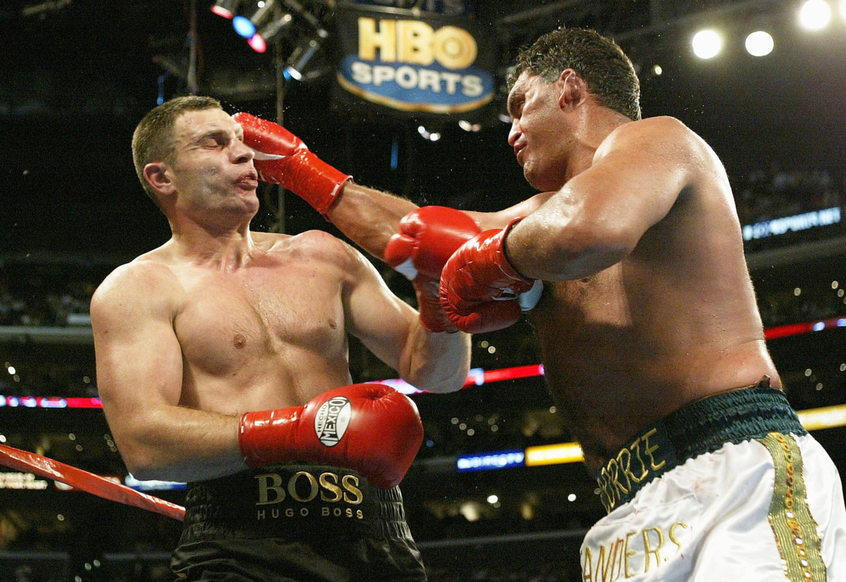 Виталий Кличко против Корри Сандерса в 2004 году