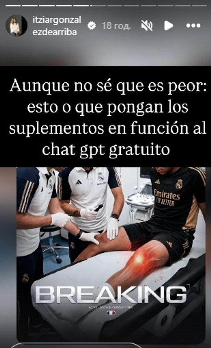 Гонсалес про помилку лікарів Реала щодо Мбаппе