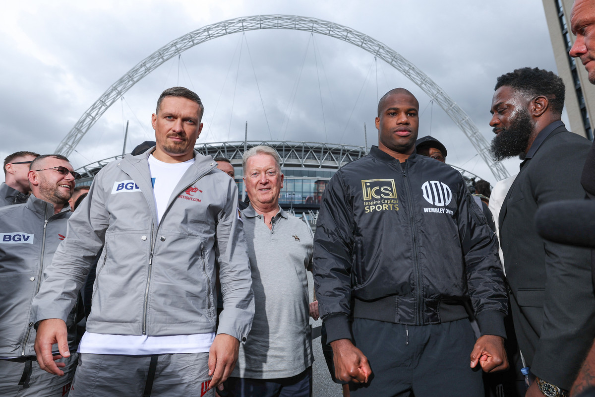 Александр Усик и Даниэль Дюбуа