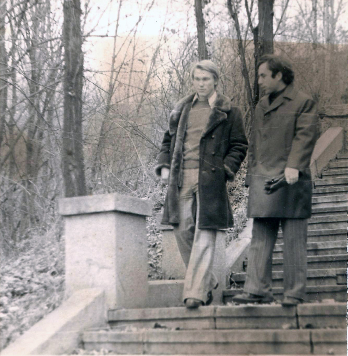 Валентин Щербачев и Олег Блохин