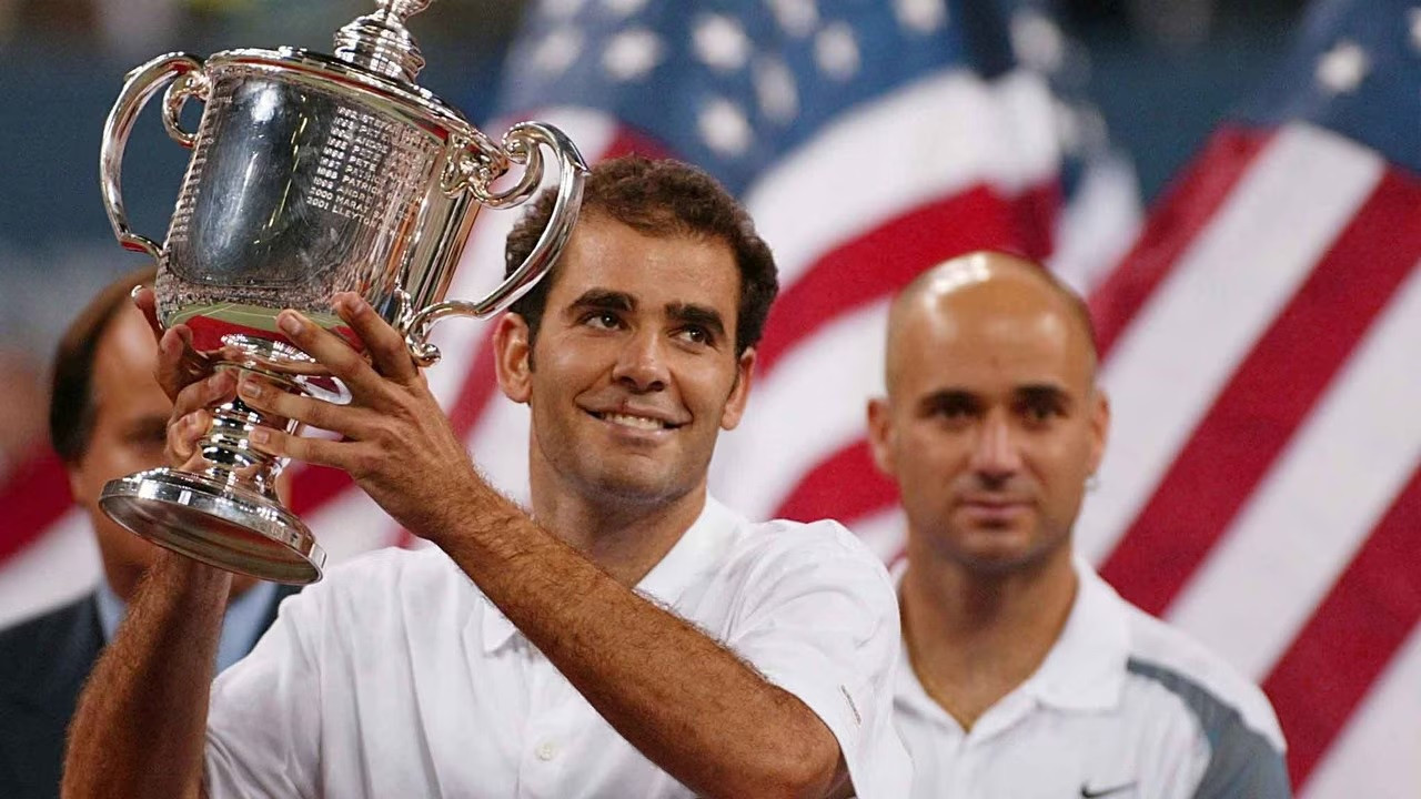 Пит Сампрас и Андре Агасси, финал US Open 2002