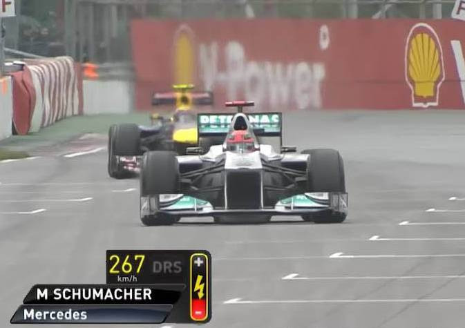 Михаэль Шумахер на Гран-при Канады 2011