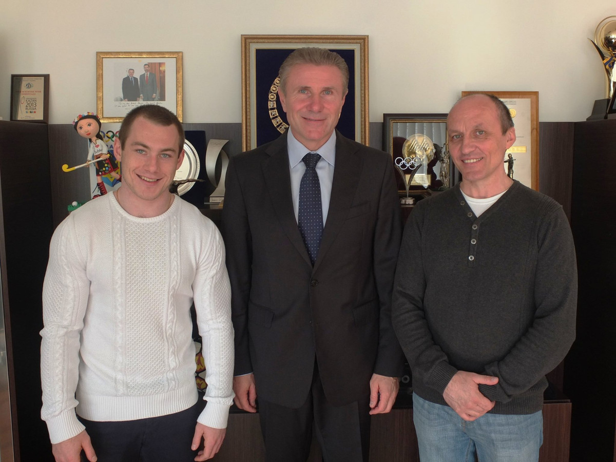 Ігор Радівілов, Сергій Бубка та В'ячеслав Лаврухін