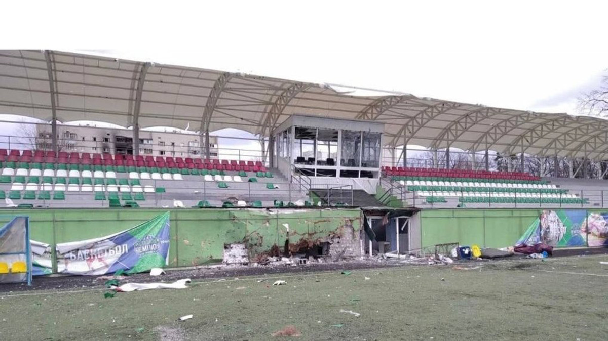 Стадіон в Ірпені