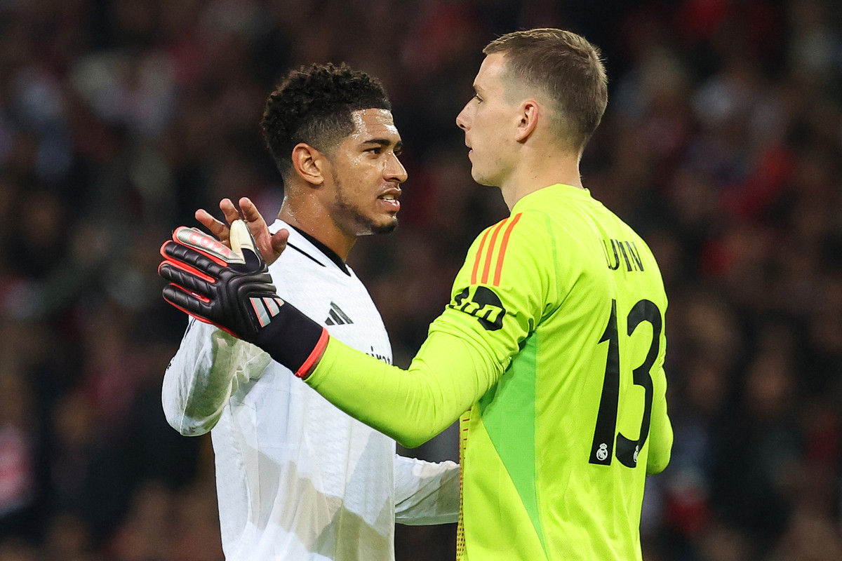 Джуд Беллингем и Андрей Лунин