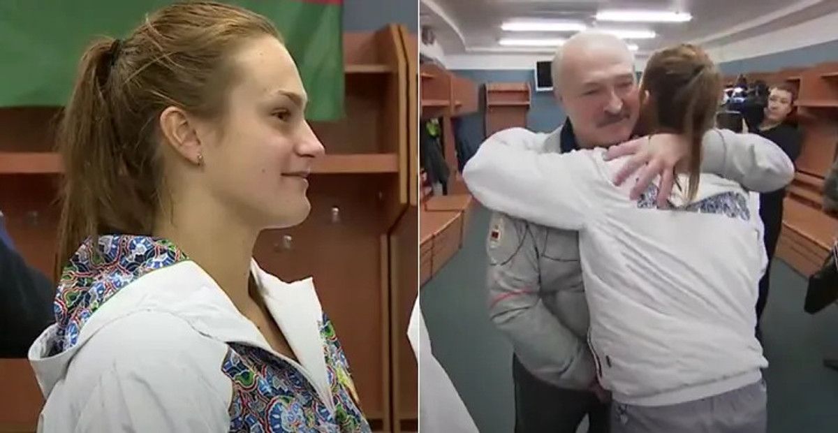 Встреча Сабаленки и Лукашенко в 2017 году