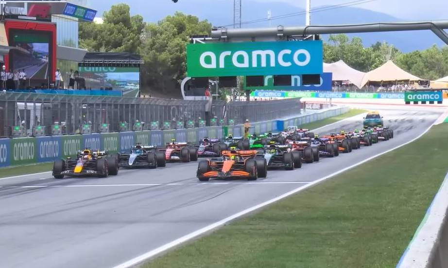 Ландо Норрис на поул-позиции Гран-при Испании 2024