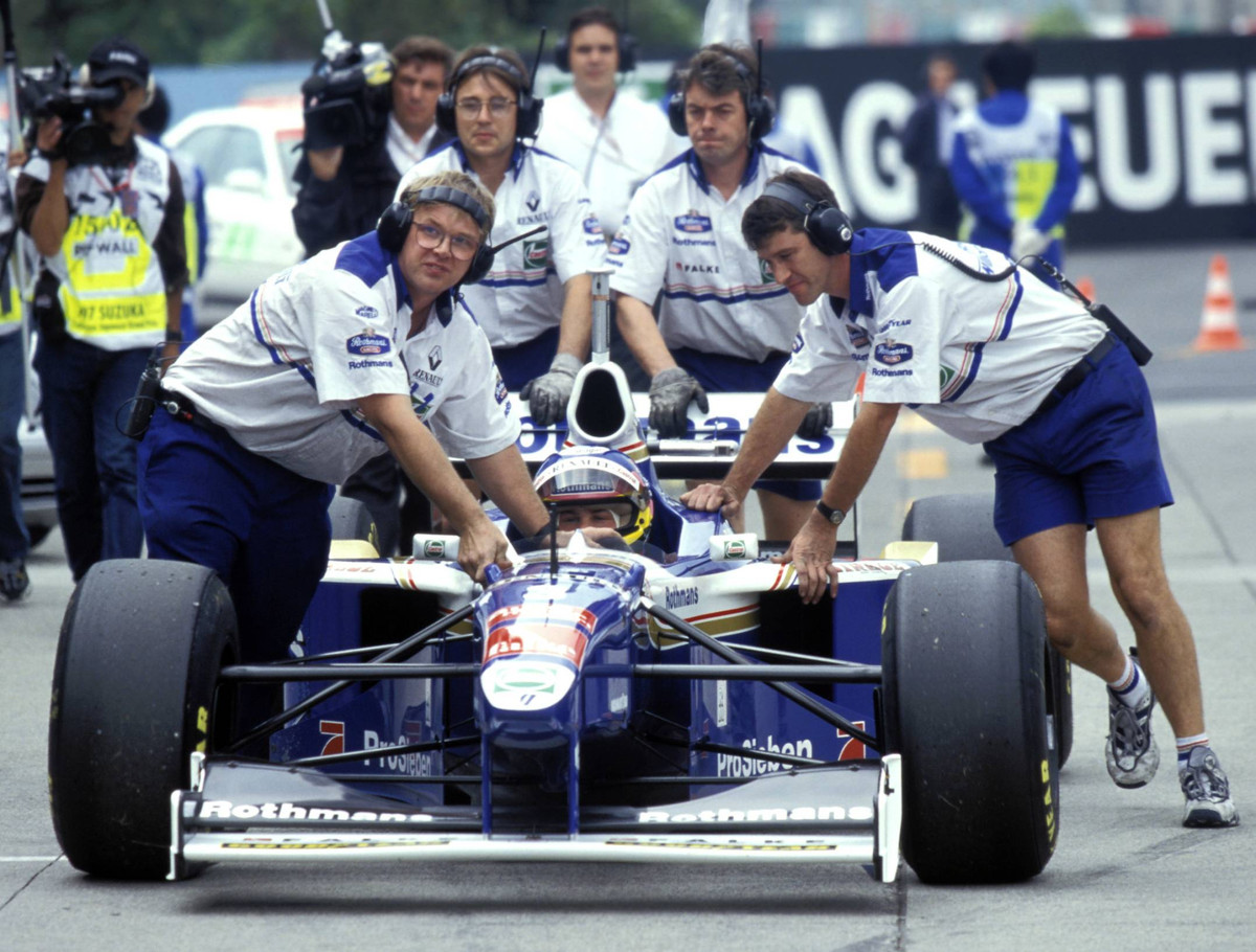 Жак Вильнёв на Гран-при Японии 1997