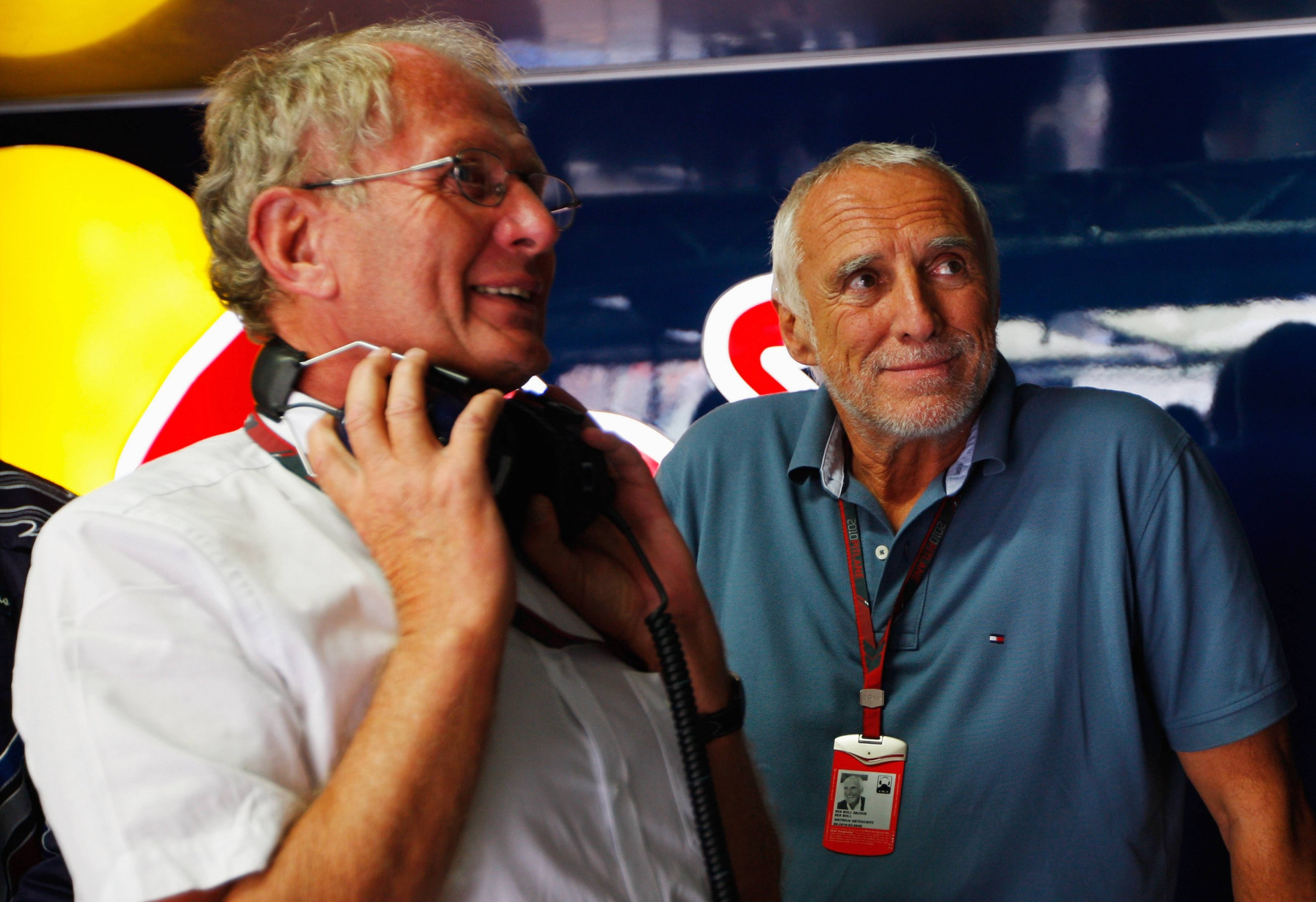 Хельмут Марко і Дітріх Матешиц у 2010 році