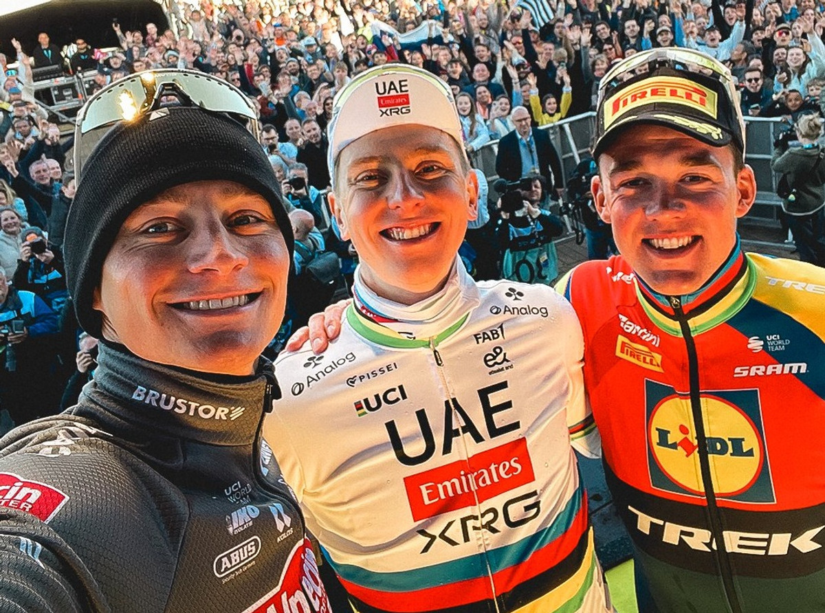 Матьє Ван дер Пул, Тадей Погачар і Мадс Педерсен