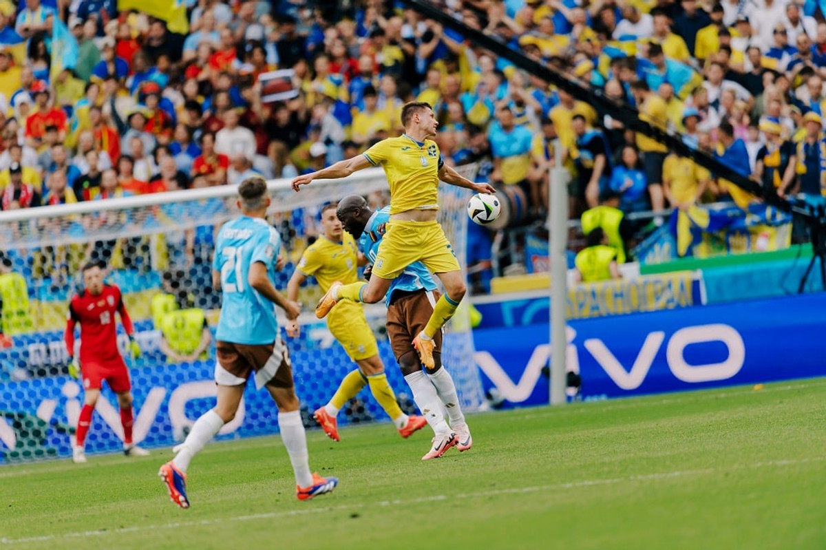 Матч Україна – Бельгія на Євро-2024