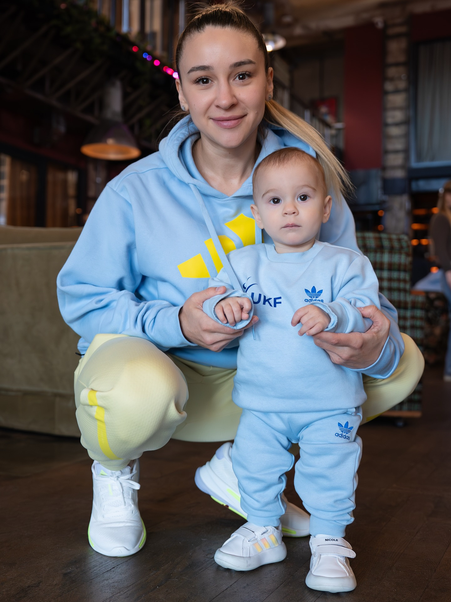 Анжелика Терлюга с дочерью Николь