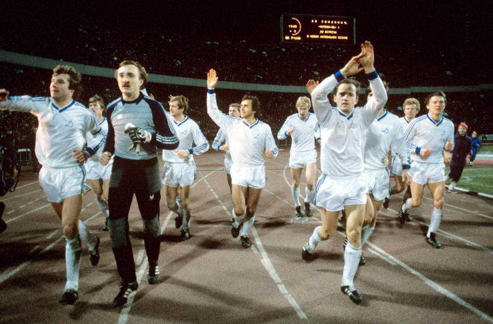 Динамо (Київ) Валерія Лобановського зразка 1986 року. Ці хлопці демонстрували футбол майбутнього.