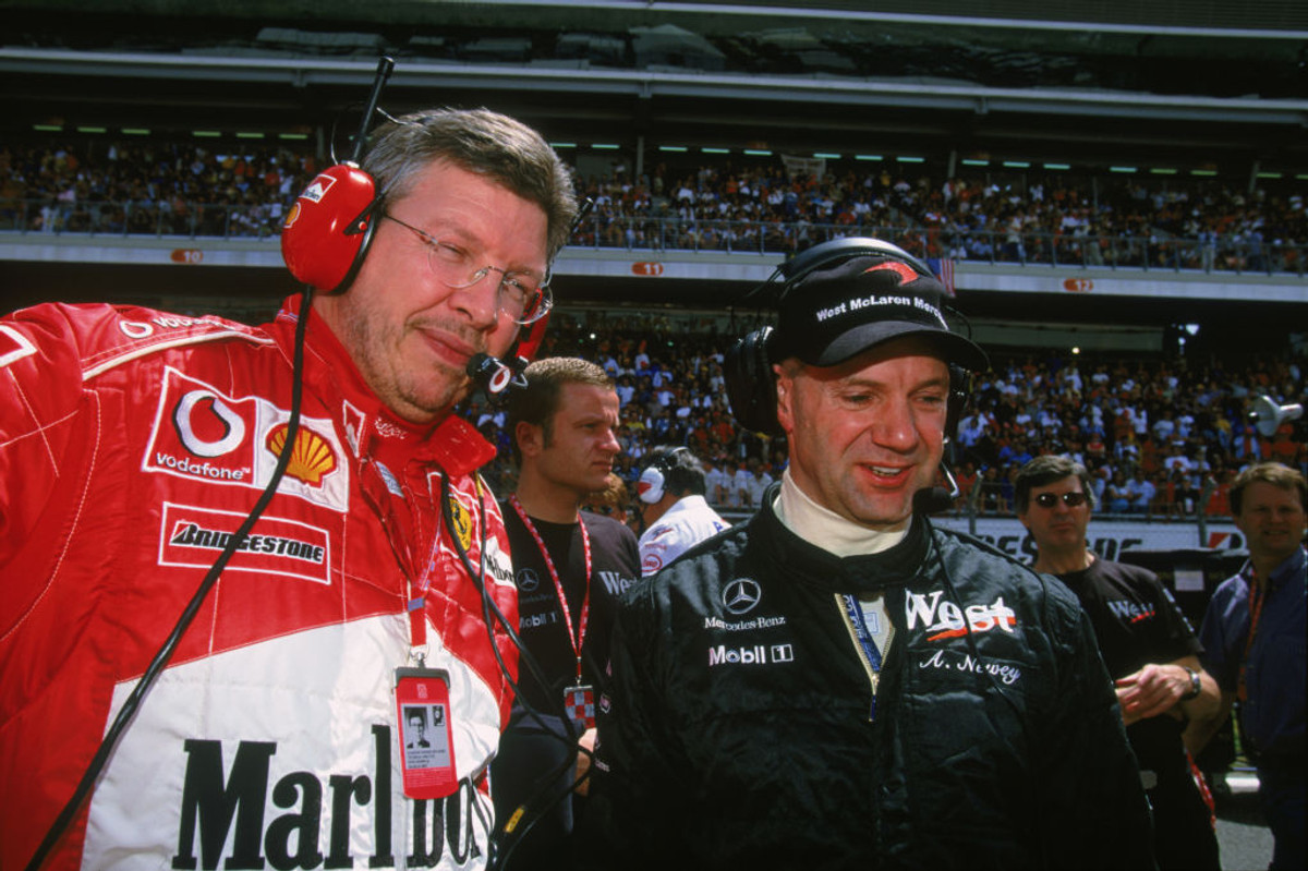 Росс Браун і Едріан Ньюї