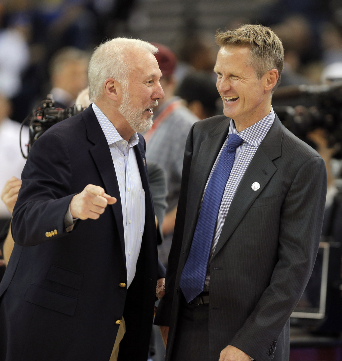 Грегг Попович та Стів Керр