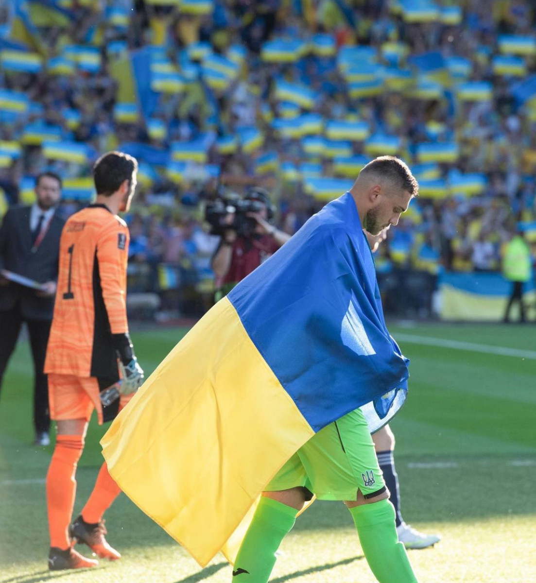 Вихід на поле за національну команду