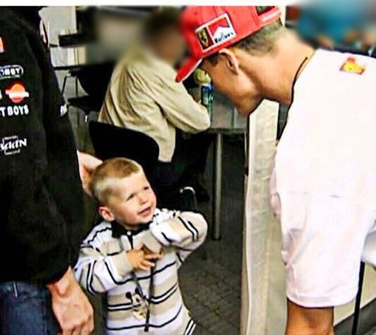 Маленький Макс Ферстаппен і Міхаель Шумахер