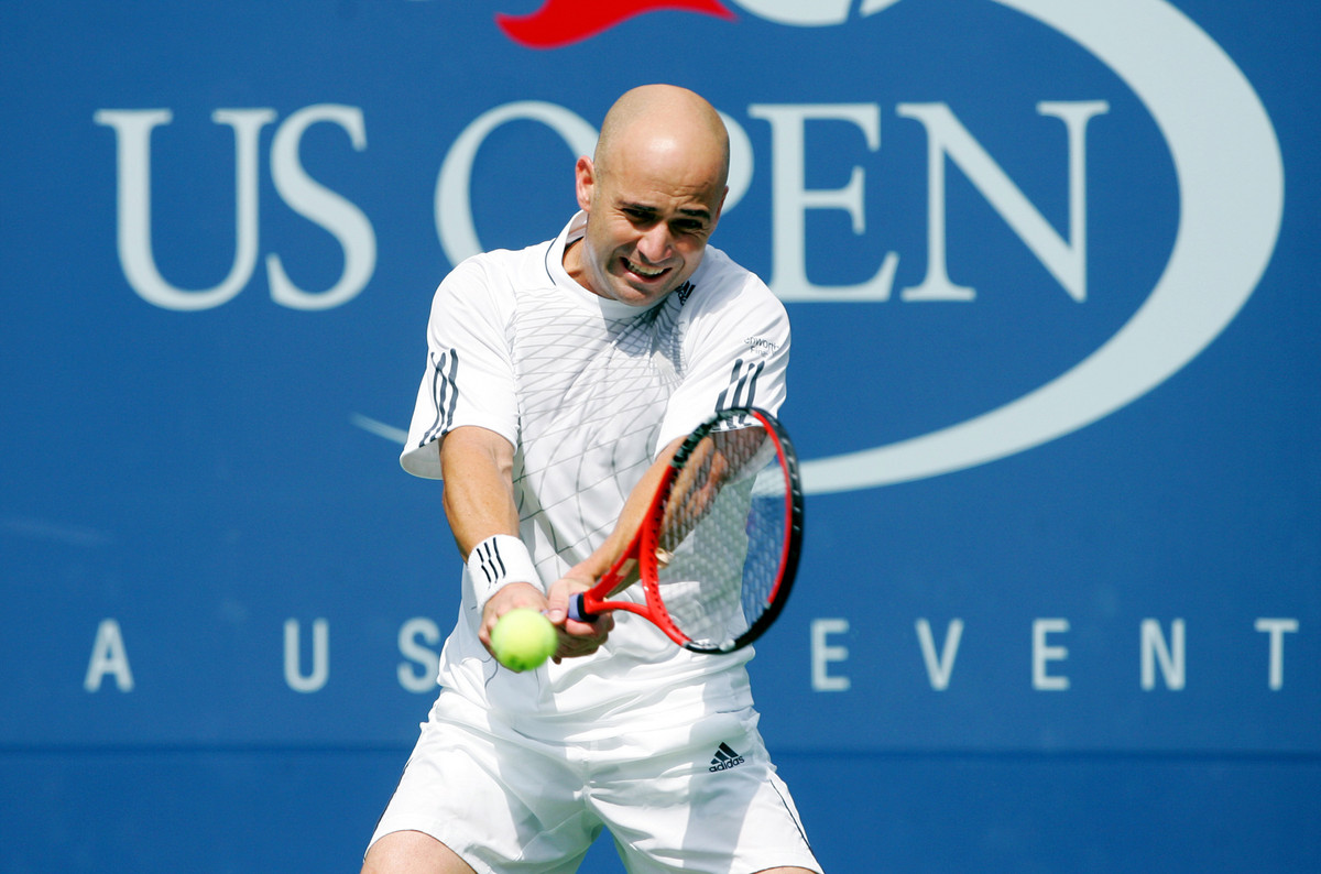 Андре Агассі на US Open 2006