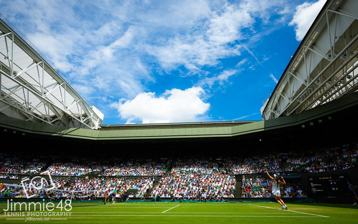 Центральный корт Уимблдонского турнира, 2023 год