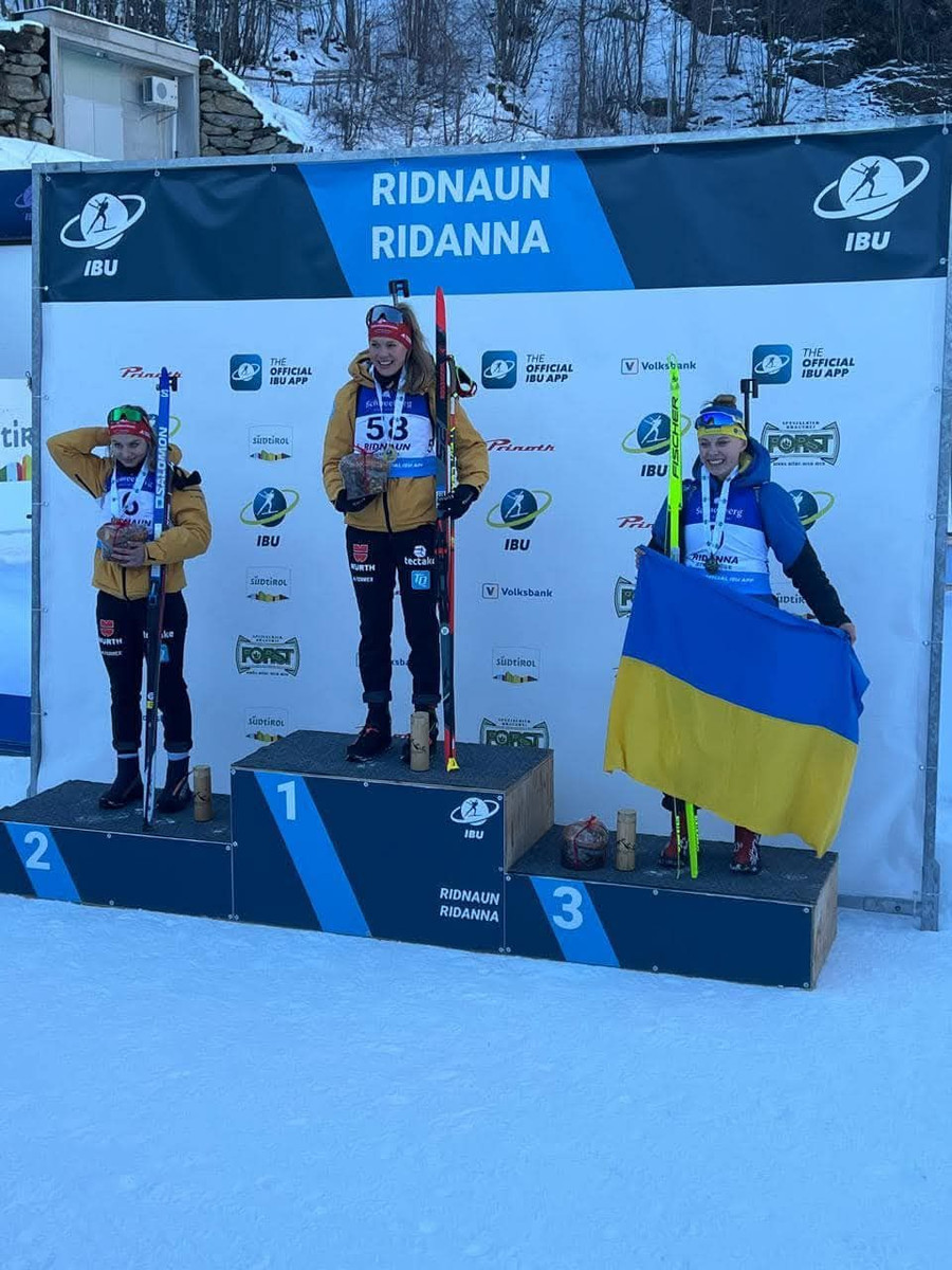 Ірина Шевченко на п'єдесталі пошани в Ріднау