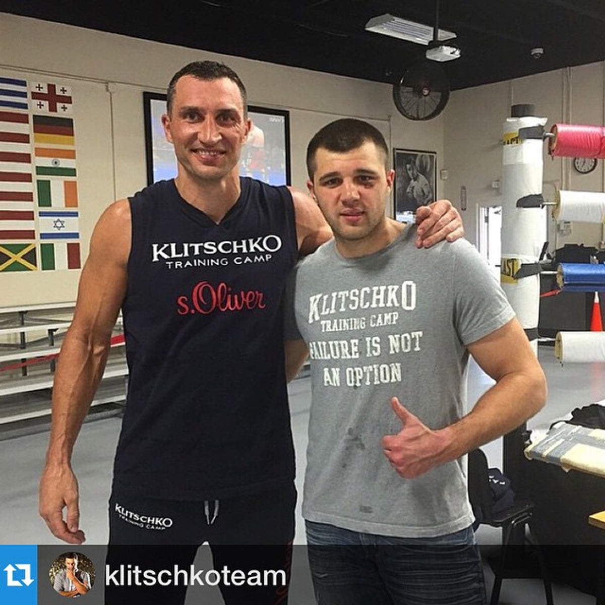 Володимир Кличко та Сергій Радченко