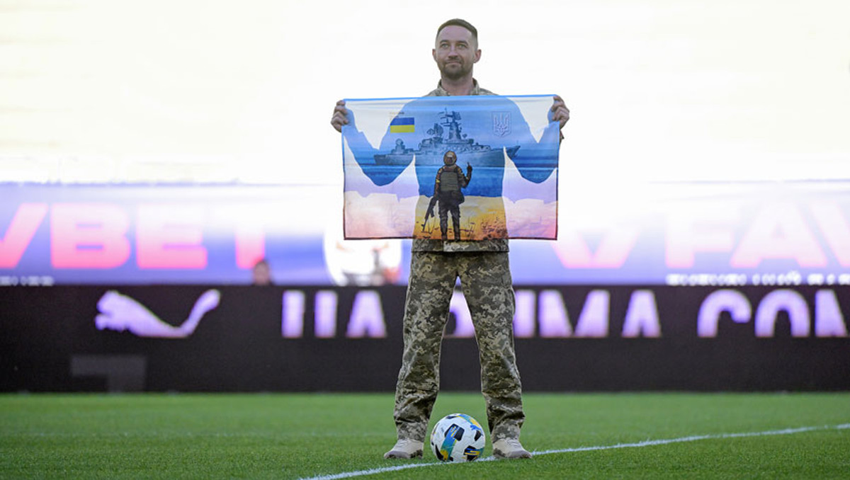 Захисник острова Зміїного Роман Грибов