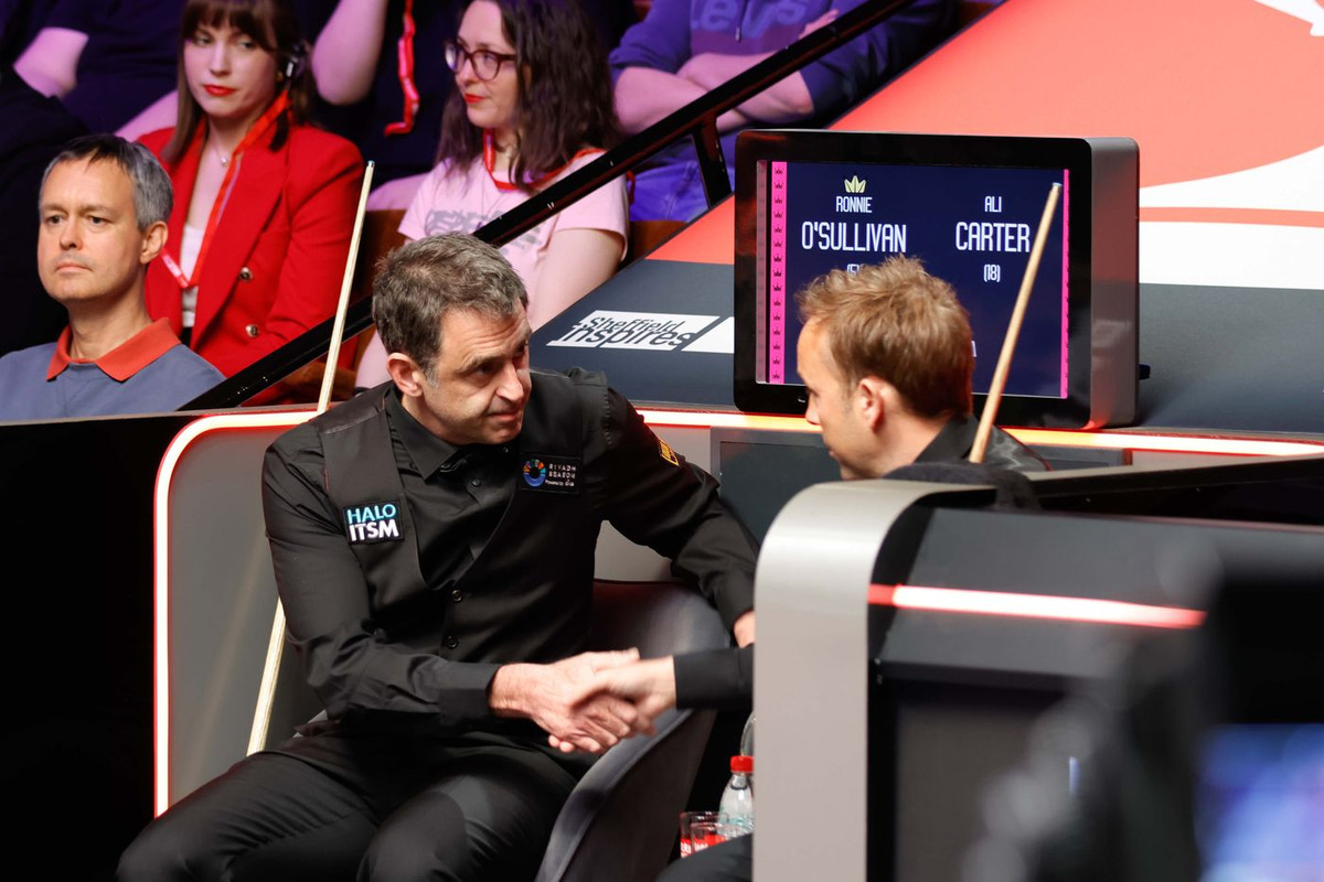 Ронні О’Салліван та Алі Картер