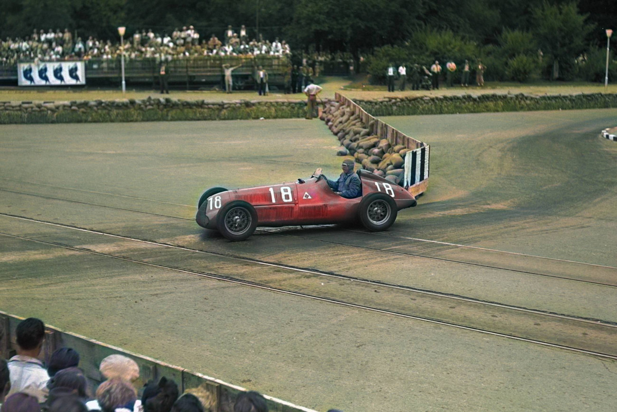 Джузеппе Фаріна на Гран-прі Націй 1946 року