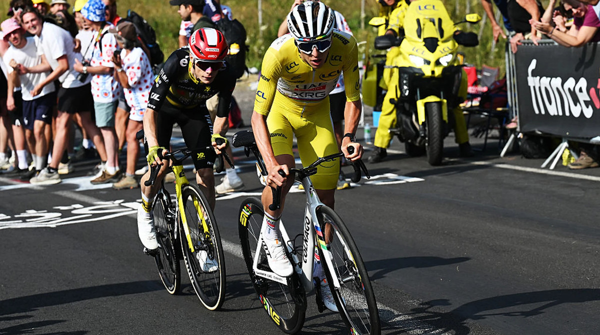 Йонас Вінгегор і Тадей Погачар