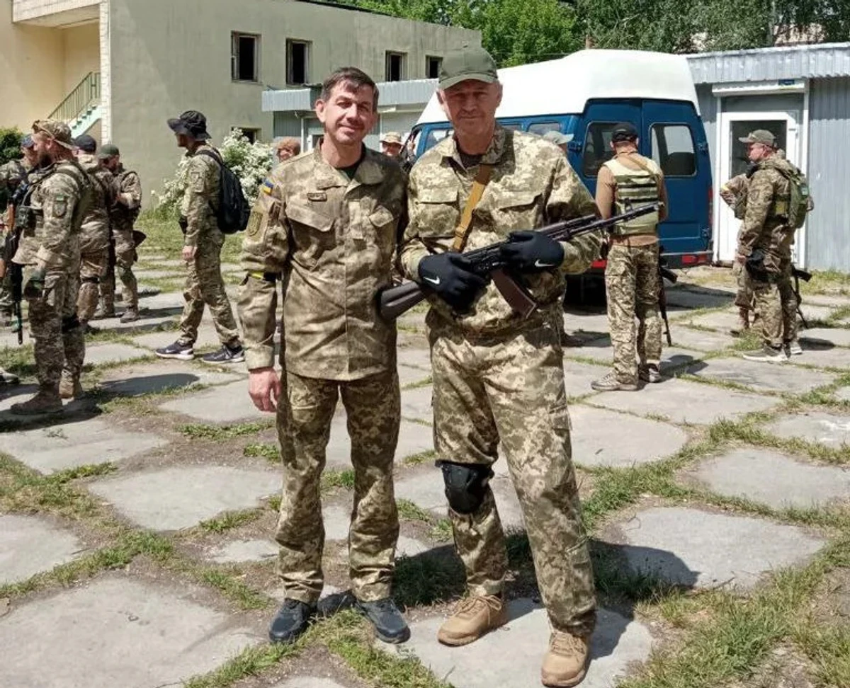 Олександр Рябоконь у лавах тероборони