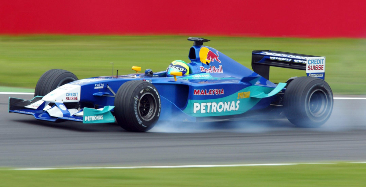 Фелипе Масса за рулём Заубера на Гран-при Германии 2002